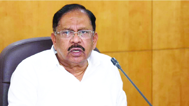 ಶಾಸಕರ ಕ್ರಮ ಸಮರ್ಥಿಸಿದ ಪರಂ