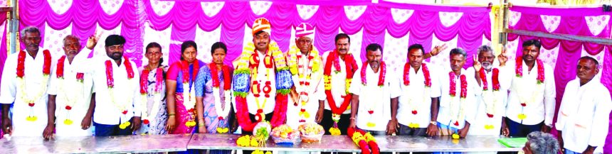 ಹಾಲು ಡೈರಿಯ ನೂತನ ಅಧ್ಯಕ್ಷ, ಉಪಾಧ್ಯಕ್ಷರ ಅವಿರೋಧ ಆಯ್ಕೆ