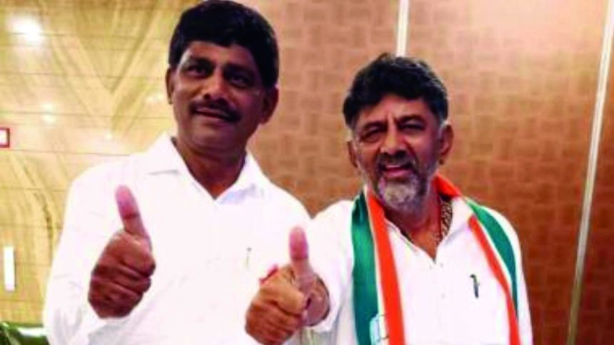 ದೆಹಲಿಯಲ್ಲಿ  ಡಿಕೆ ಸೋದರರು