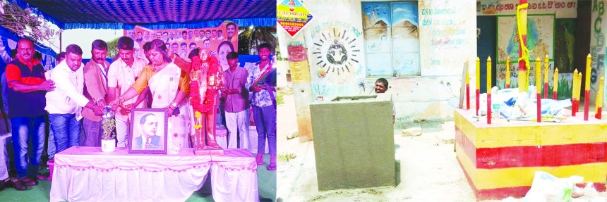 ಜೈ ಭೀಮ್ ದಲಿತ ಕ್ರಿಯಾ ಸಮಿತಿಯಿಂದ ಡಾ. ಬಿ.ಆರ್. ಅಂಬೇಡ್ಕರ್ ರವರ 135ನೇ ಜಯಂತಿ ಆಚರಣೆ