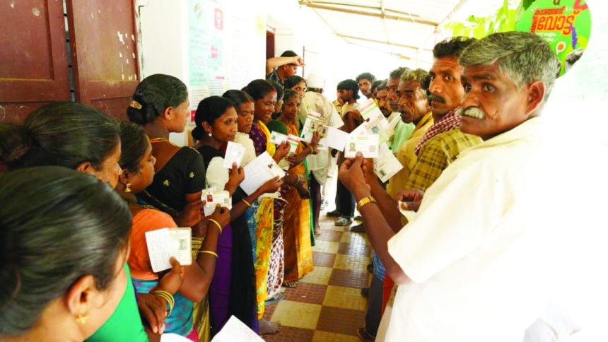 ಅಸ್ಸಾಂ, ಕೇರಳ, ಪುದುಚೇರಿಯಲ್ಲಿ ಬಿರುಸಿನ ಮತದಾನ
