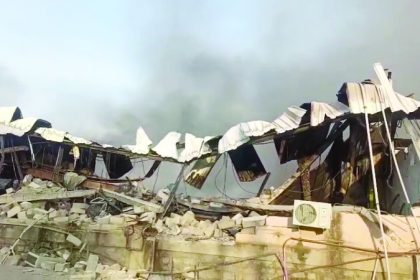 ಜಿಯೋ ಮಾರ್ಟ್ ಗೋಡೌನ್‌ಗೆ ಬೆಂಕಿ ಕೋಟ್ಯಂತರ ರೂ. ಮೌಲ್ಯದ ವಸ್ತುಗಳು ಬೆಂಕಿಗಾಹುತಿ