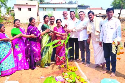 ಆರೋಗ್ಯ ಕೇಂದ್ರ ನಿರ್ಮಾಣ ಕಾರ್ಯಕ್ಕೆ ಚಾಲನೆ