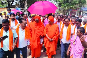 ಶ್ರೀಶಿವಕುಮಾರ ಸ್ವಾಮೀಜಿ ಮಹಾದ್ವಾರ ನಿರ್ಮಾಣಕ್ಕೆ ಭೂಮಿ ಪೂಜೆ