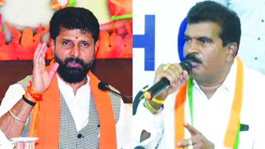 ಚಿಕ್ಕಮಗಳೂರು ಅಭಿವೃದ್ಧಿ ಪ್ರಕರಣ  ಆಣೆ ಪ್ರಮಾಣಕ್ಕೆ ಮುಂದಾದ ಸಿ.ಟಿ.ರವಿ-ತಮ್ಮಯ್ಯ