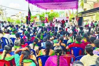 ಬಿಡದಿ ಟೌನ್ ಶಿಪ್ ಯೋಜನೆ ವಿರೋಧಿಸಿ ಪ್ರತಿಭಟನಾ ಮೆರವಣಿಗೆ