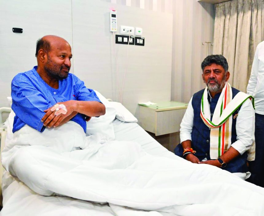 ಶಾಸಕ  ಇಕ್ಬಾಲ್ ಹುಸೇನ್‌ಗೆ  ಹೃದಯಾಘಾತ