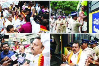 ಕಾವೇರಿ ದಳ್ಳೂರಿ ತಮಿಳುನಾಡಿಗೆ ನೀರು ಬಿಡುವ ಆದೇಶಕ್ಕೆ ವ್ಯಾಪಕ ಆಕ್ರೋಶ