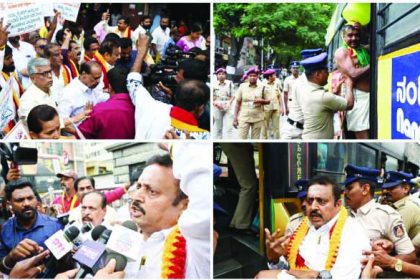 ಕಾವೇರಿ ದಳ್ಳೂರಿ ತಮಿಳುನಾಡಿಗೆ ನೀರು ಬಿಡುವ ಆದೇಶಕ್ಕೆ ವ್ಯಾಪಕ ಆಕ್ರೋಶ