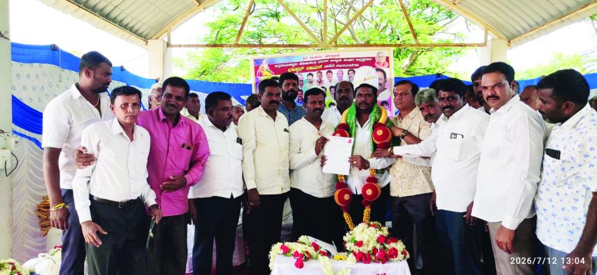 ವಾಲ್ಮೀಕಿ ಸಮುದಾಯ ಗ್ರಾಮ ಮಟ್ಟದಿಂದ ಸಂಘಟನೆ ಆಗಬೇಕು: ತಾಲ್ಲೂಕು ಅಧ್ಯಕ್ಷ ನಾಗೇಶ್ ಬಾಬು ಕರೆ