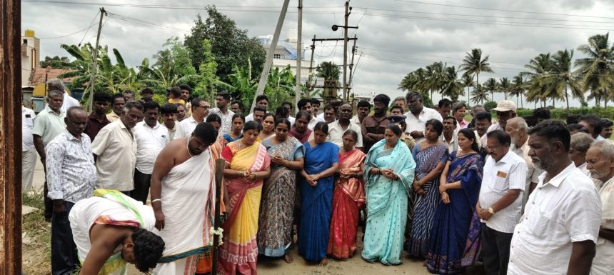 ಗ್ರಾಮೀಣ ಭಾಗದಲ್ಲ್ಲಿ ಗುಣಮಟ್ಟದ ರಸ್ತೆ ನಿರ್ಮಾಣ