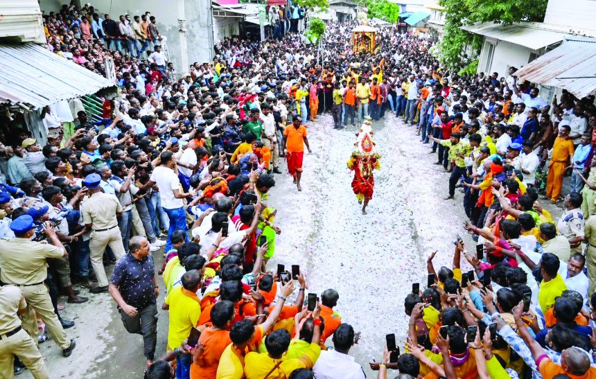 ಶ್ರೀಬನ್ನಿಮಹಾಂಕಾಳಿ ಅಮ್ಮನವರ ಕರಗ, ಅಗ್ನಿಕೊಂಡ ಮಹೋತ್ಸವ